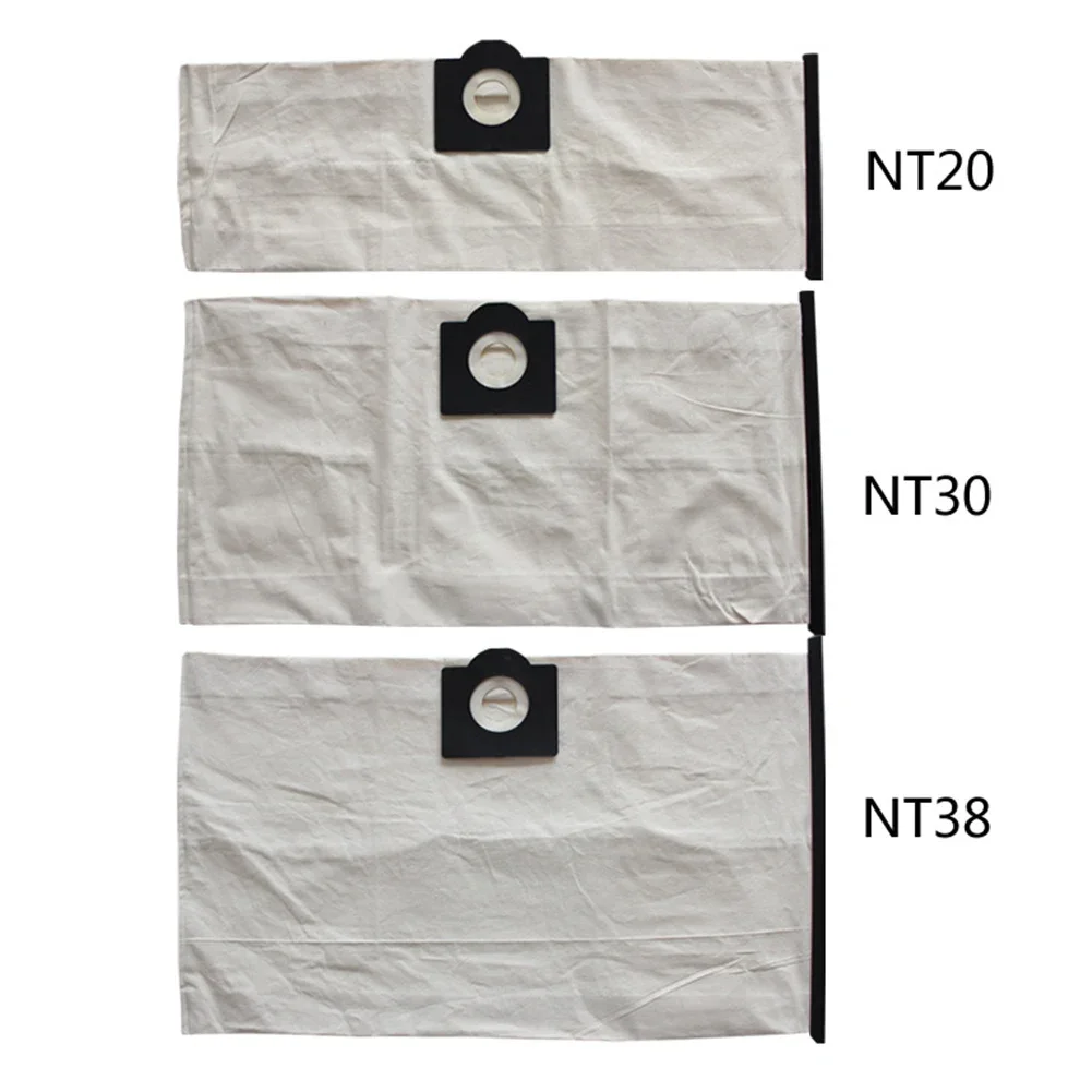 Washable Dust Bags For Karcher NT20 NT30 NT38 NT481 NT652 NT722 Vacuum Cleaner Replacement Household Cleaning Tools Filter Dust