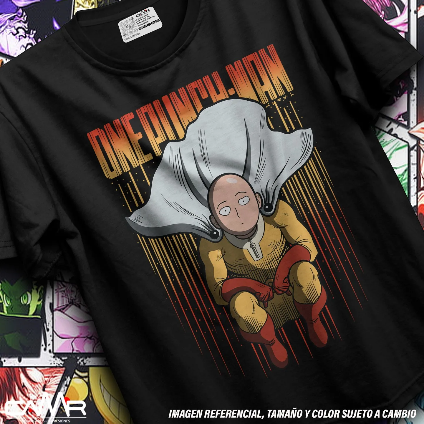 

SAITAMA One Punch Man T-Shirt Anime Manga T-shirt