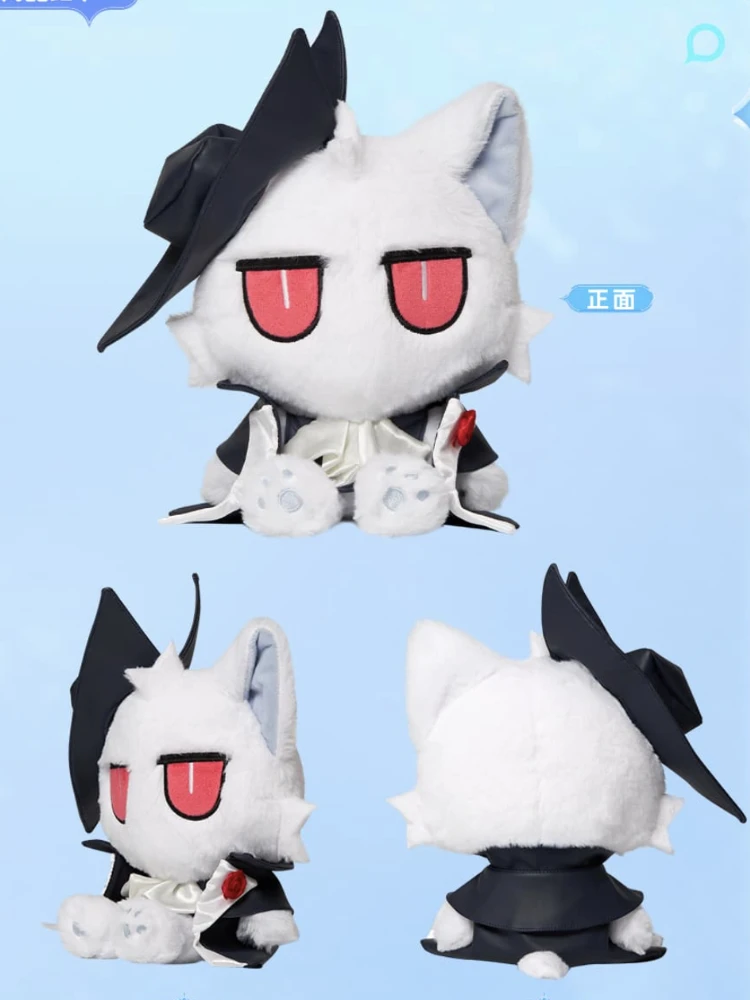 Arknights Official Cat IDol Doll Plush Cotton Star Dolls Kawaii Anime Plushies Soft Toys Gladiia Lumen Lee Fan Collection Gifts
