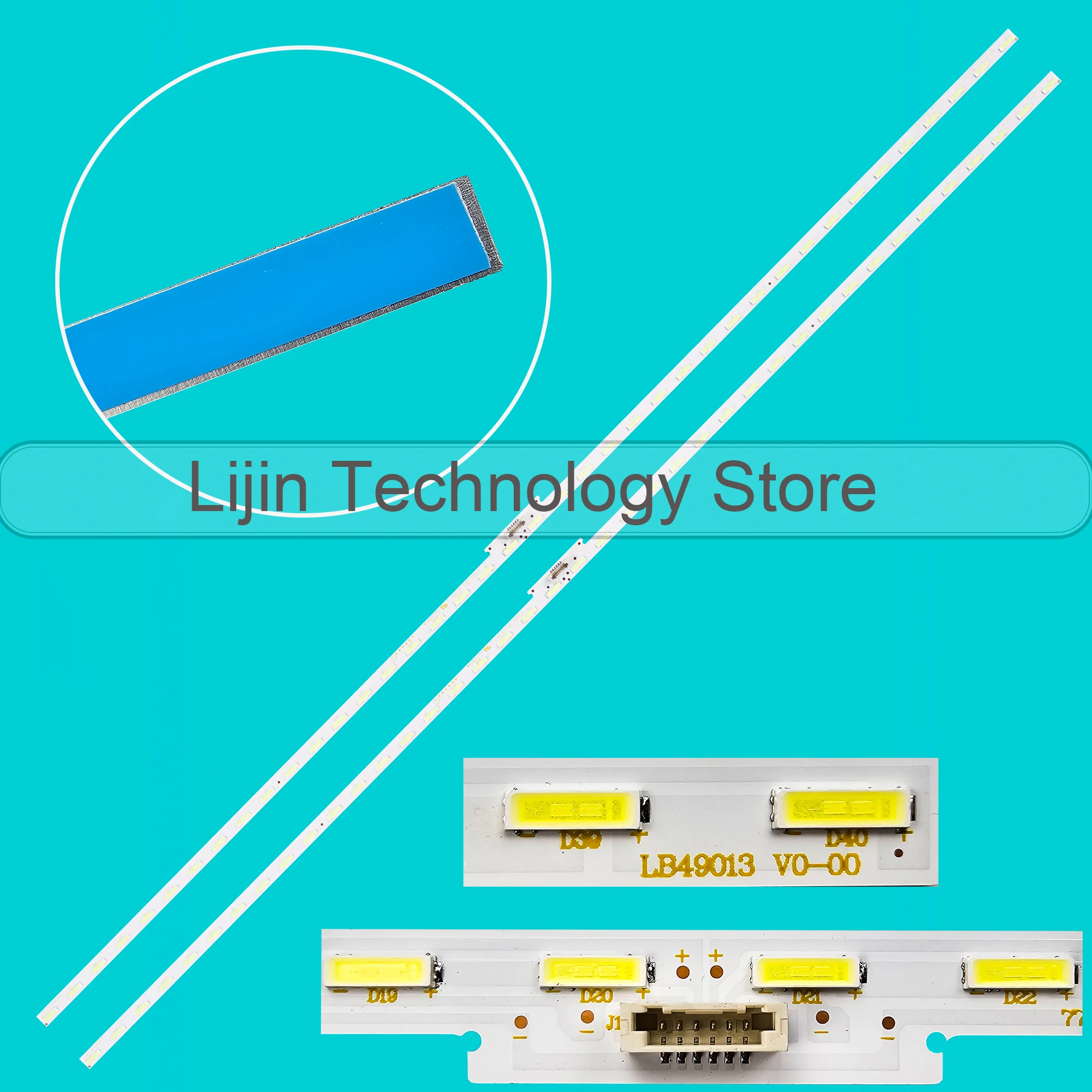 LED BackLight Strip For KD-49XG8196 KD-49X8000E KDL-49WE660E KDL-49WE750 KDL-49WE660 KD-49XF7073 KD-49X720E LB49013