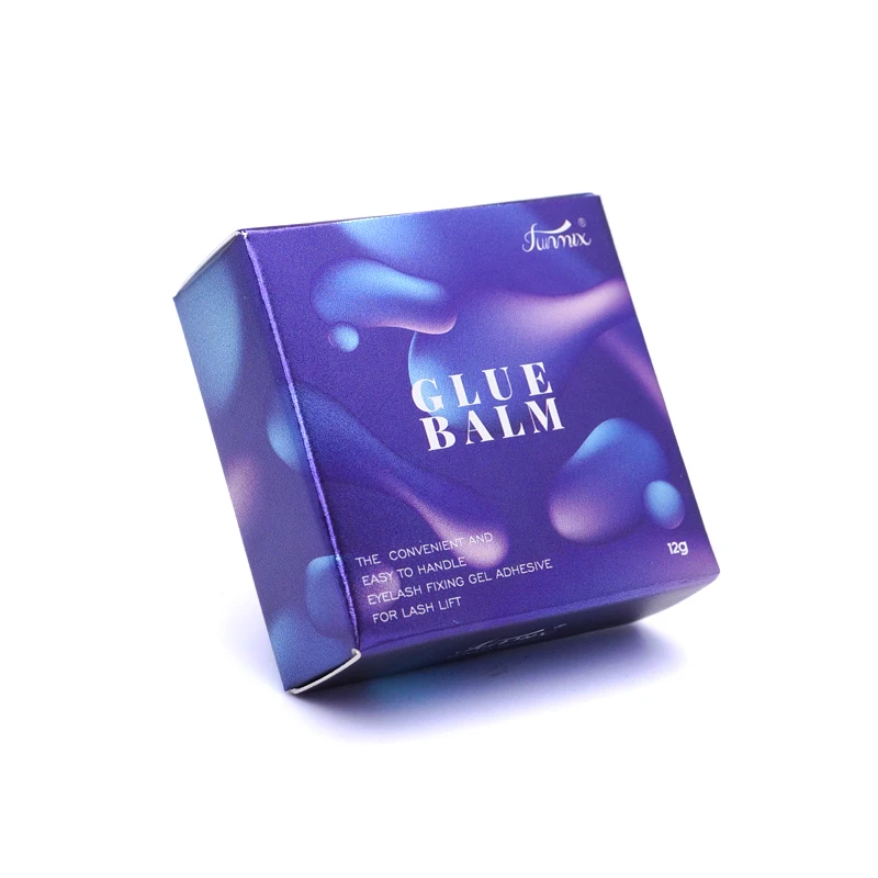 12g Funmix Trucco Estensione ciglia Non irritazione Forte fissatore Ciglia vegane Colla solida Balsamo Lifting Cera fissante