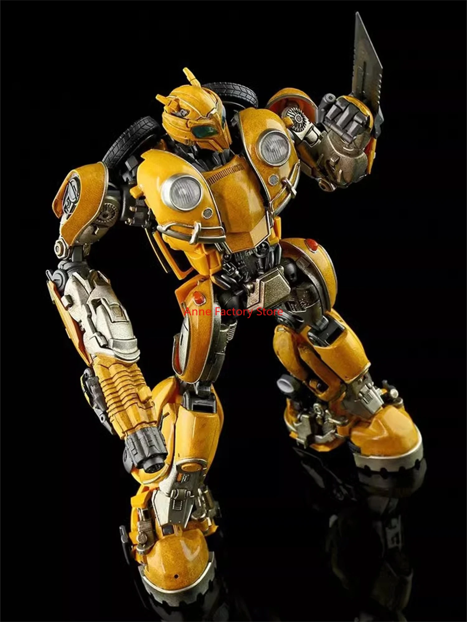 Auf Lager Transcraft TC-02 BEE Neueste Version Battle Damage Old Painted Version MPM Transformation Diagram