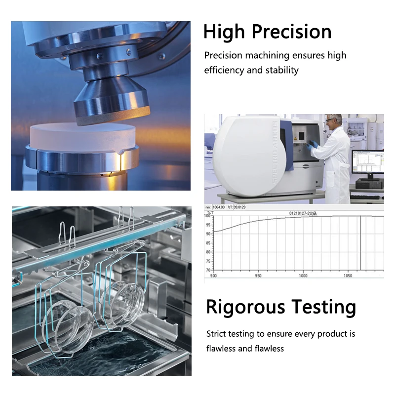 Raytools Fiber Laser Protective Lens 1064nm Fused Silica Dia.22.35/24.9/25/26.5/27.9/30/37 For Bodor WSX Precitec Machine