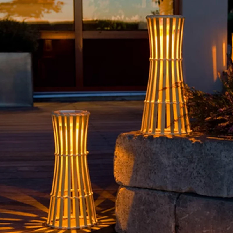 

Outdoor simple waterproof lawn lamp, courtyard floor villa garden atmosphere