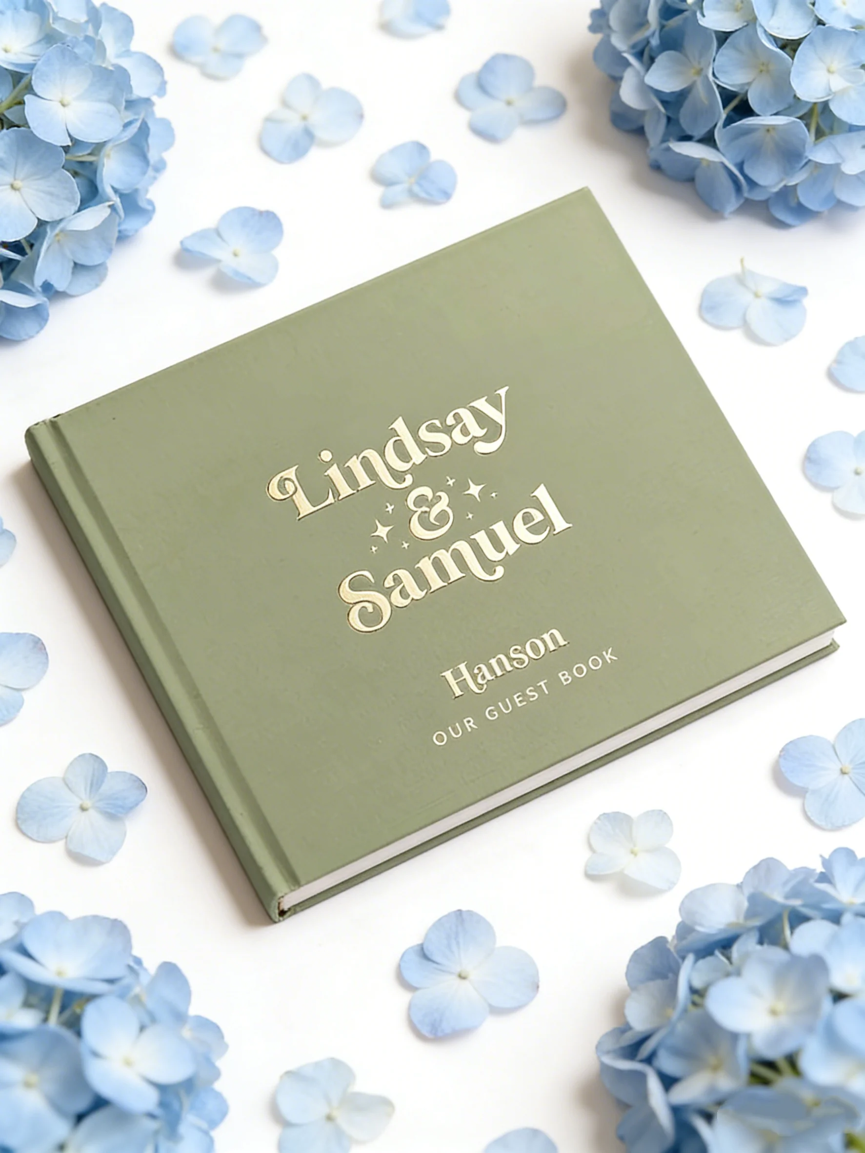 

Ретро-книга для гостей на свадьбу в стиле бохо с золотым тиснением, элегантный альбом для подписей с линованными страницами для свадебной церемонии