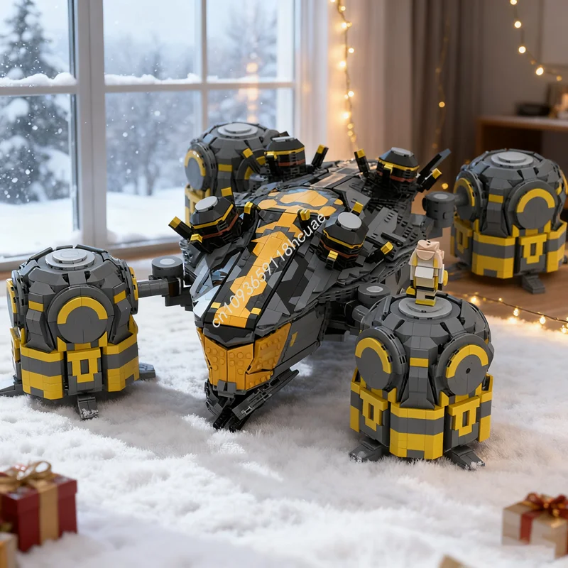 5498 قطعة MOC The Tetrapod Gamesed نموذج اللبنات لعبة الهندسة المعمارية تجميع لتقوم بها بنفسك فكرة إبداعية التعليم هدية الكريسماس للأطفال #1