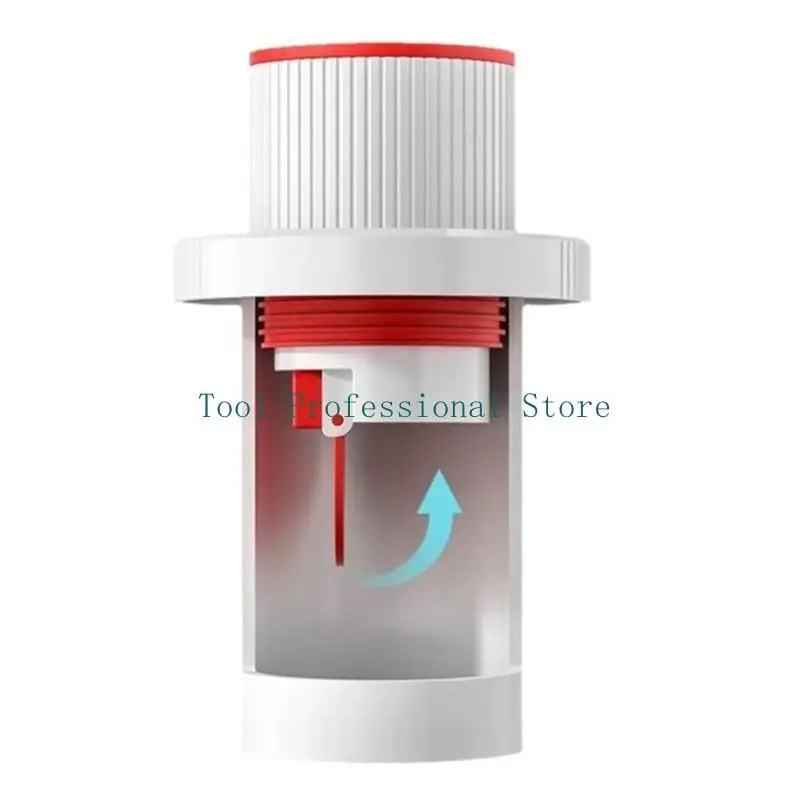 

57QF Simple Installation Drain Trap Effective Drain Deodorizer Convenient Drain Solution ABS Drain Odors Seal Stop odors