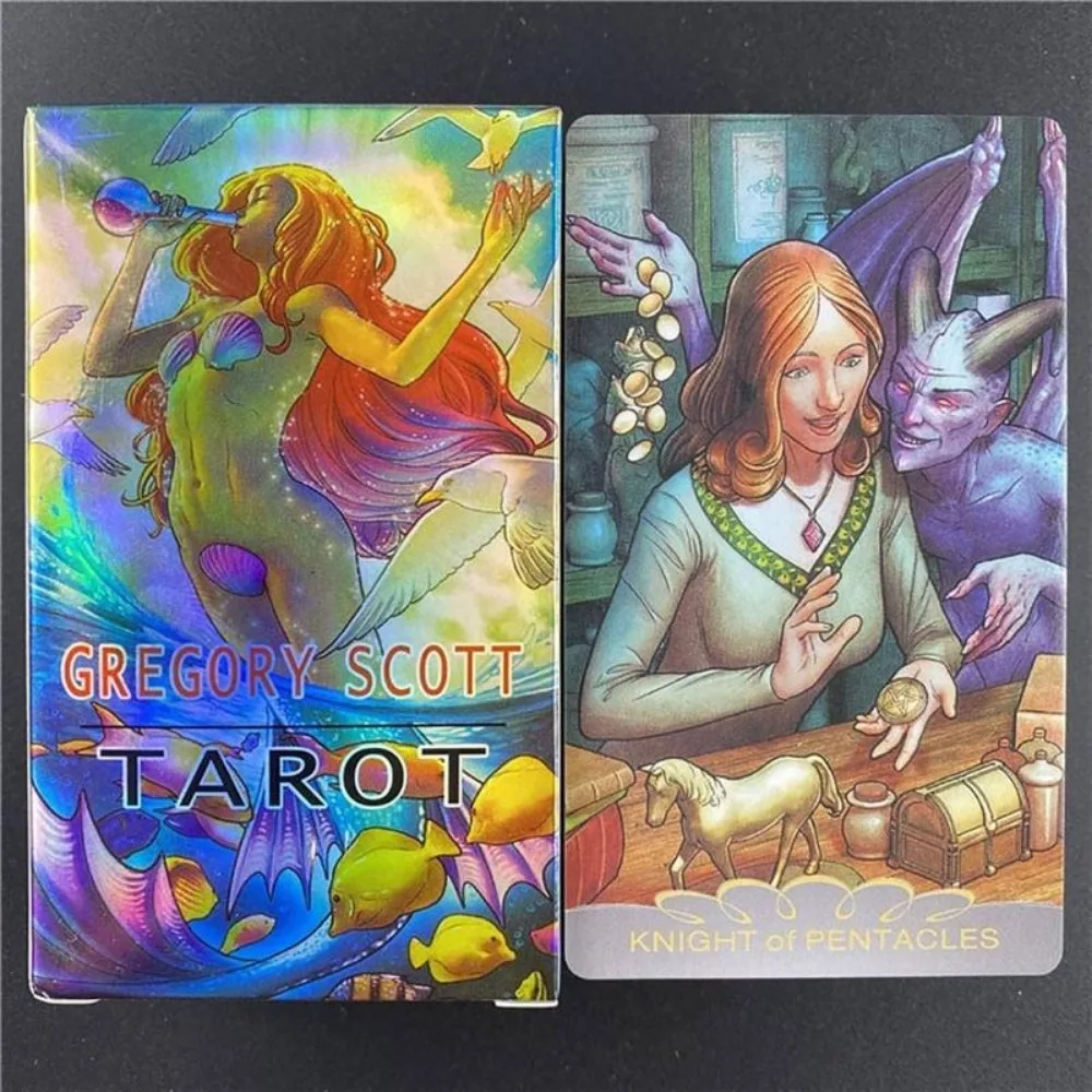 Gregory Scott Tarot Full English Classic Board Game Card Imagination Oracle Divination Table Game Tarot Card