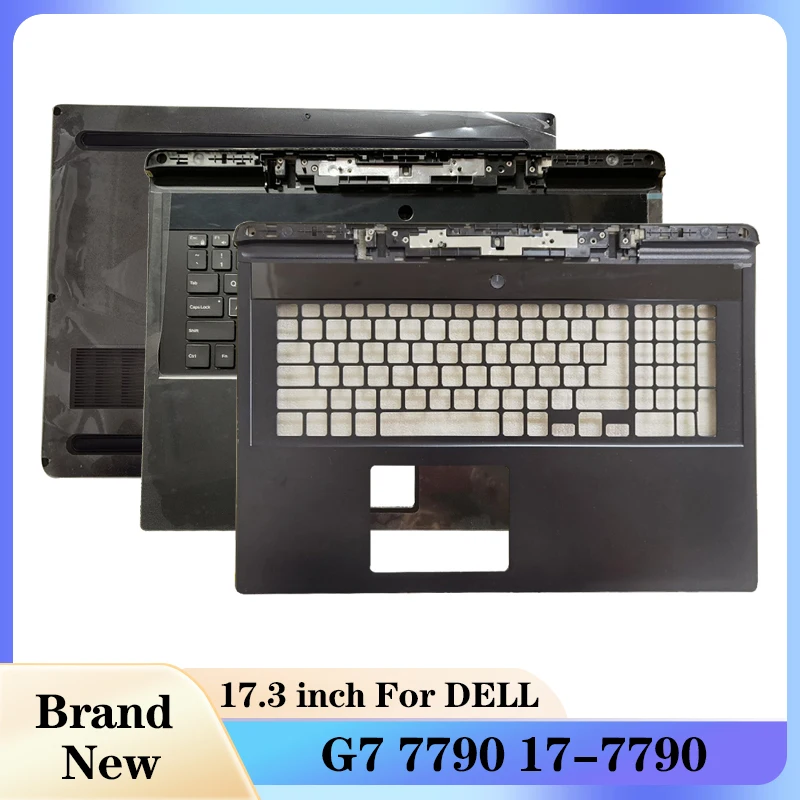 

For DELL G7 7790 17-7790 NEW Laptop Palmrest Upper Case With Backlit keyboard/Bottom Case Computer Case