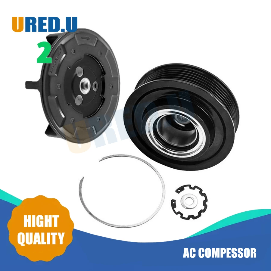 

AC compressor clutch pulley for Audi A4 A5 A6 A7 Q5 2.7 Tdi 3.0 Tdi 4G0260805B 8K0260805J 8E0260805AS 4F0260805D 4F0260805AJ