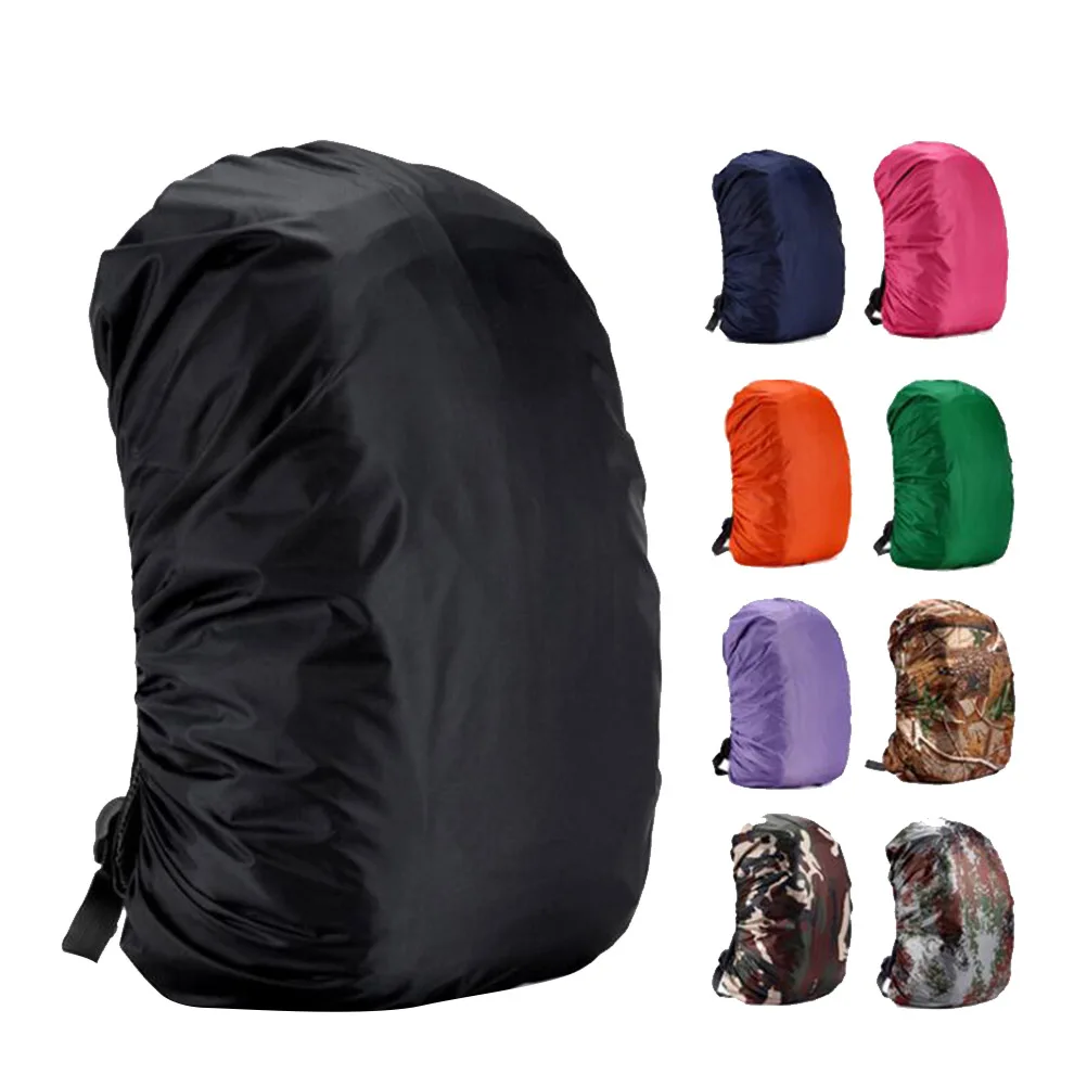 

60L Waterproof Backpack Rain Cover Durable Nylon Lightweight Portable Rainproof Dustproof Shoulder Bag Protector for Outdoor