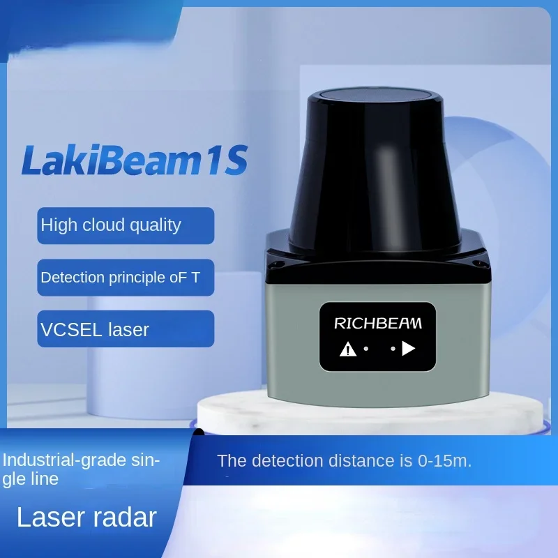 Industrial dToF Single-line Lidar Obstacle Avoidance Navigation LakiBeam1S Ruichi Zhiguang