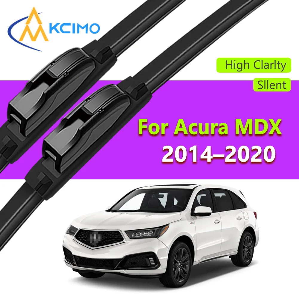 

Kcimo Front Windshield Wiper Blades For Acura MDX YD3/4/7 2014–2020 Windscreen Window Car Accessories