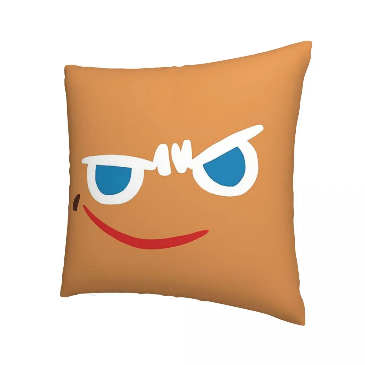 Gingerbrave Cursed Face Cookie Run Kingdom Pillowcase Polyester Cushion Cover Decorations Pillow Case Cover Home Square 18