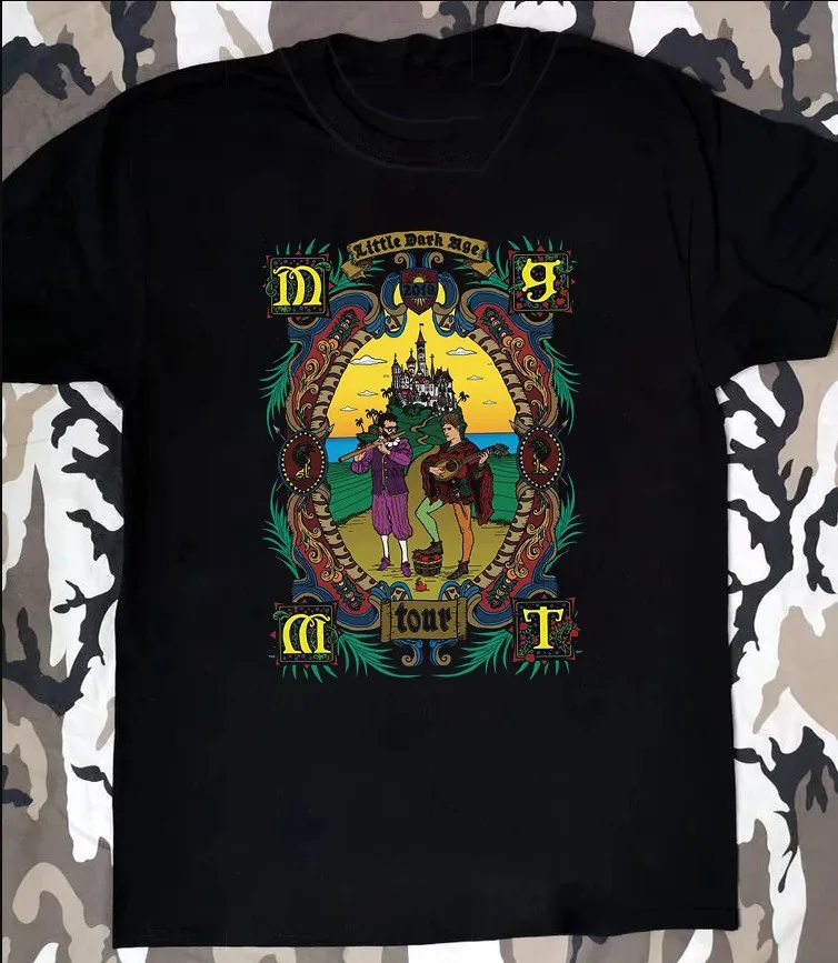 

Vintage 2018 MGMT Band Tour 2018 Little Dark Age Unisex T-shirt, size S-5XL