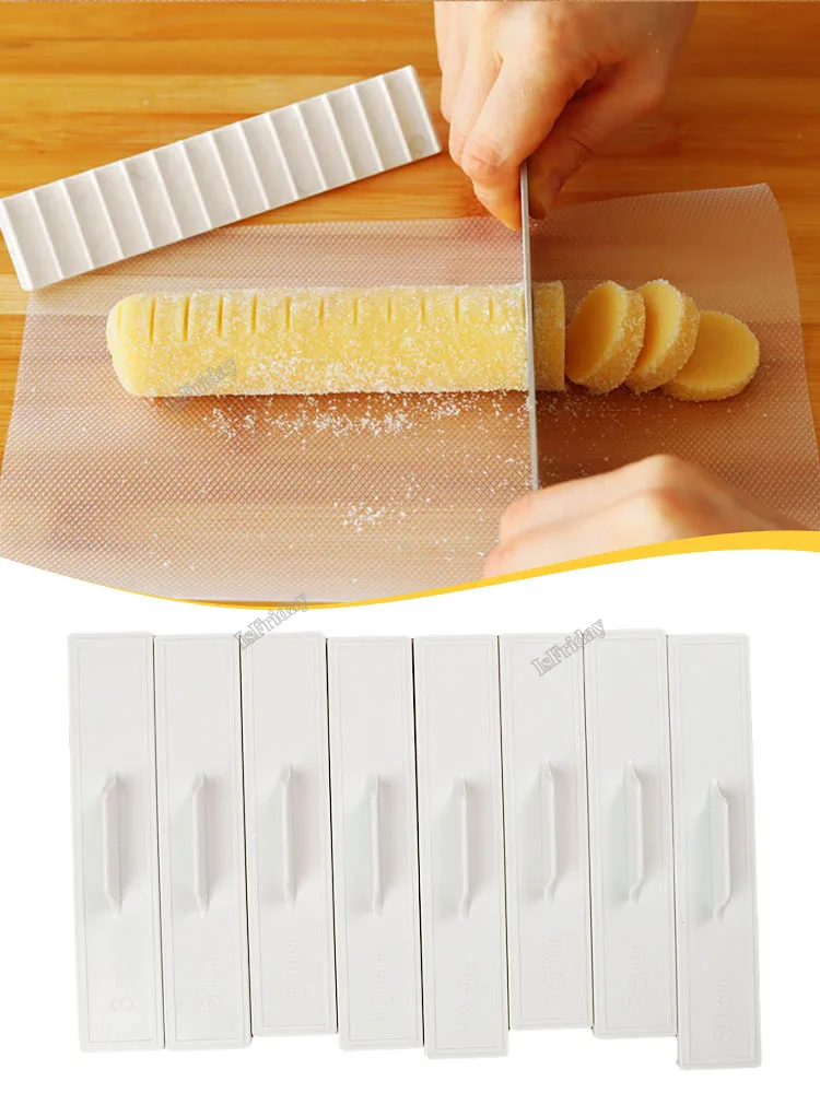 

8Pcs ABS Pastic Biscuit Cake Mold Kitchen Gadgets Scale Balance Ruler Fondant Icing Decorate Tool Pastry & Bakery Accessories