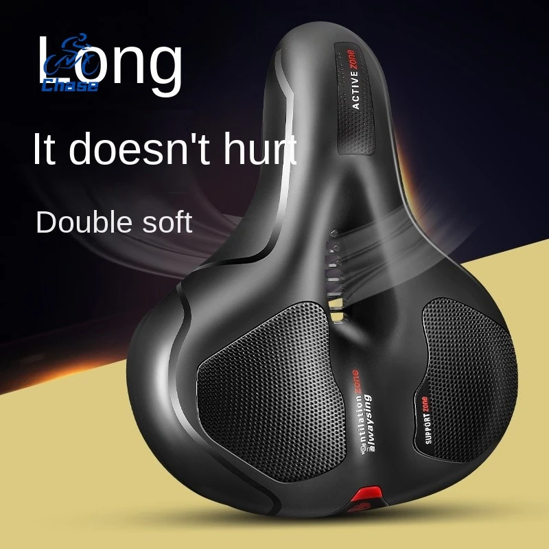 

Chase Bicycle Seat Cushion Ultra Soft Seat Mountain Road Seat Saddle Cushion Seat Saddle Cover Accessories Complete Cycling 2024