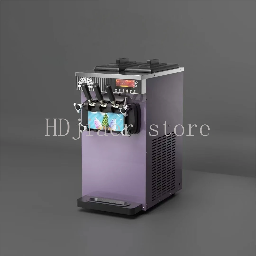 

6L Affordable Beverage Store & Home Mini Three Flavor Ice Cream Machine - Your Gelato Making Companion