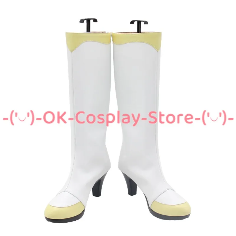 Nanagami Rin Cosplay Shoes Game Blue Archive Cosplay Props PU Leather Shoes Halloween Carnival Boots Custom Made