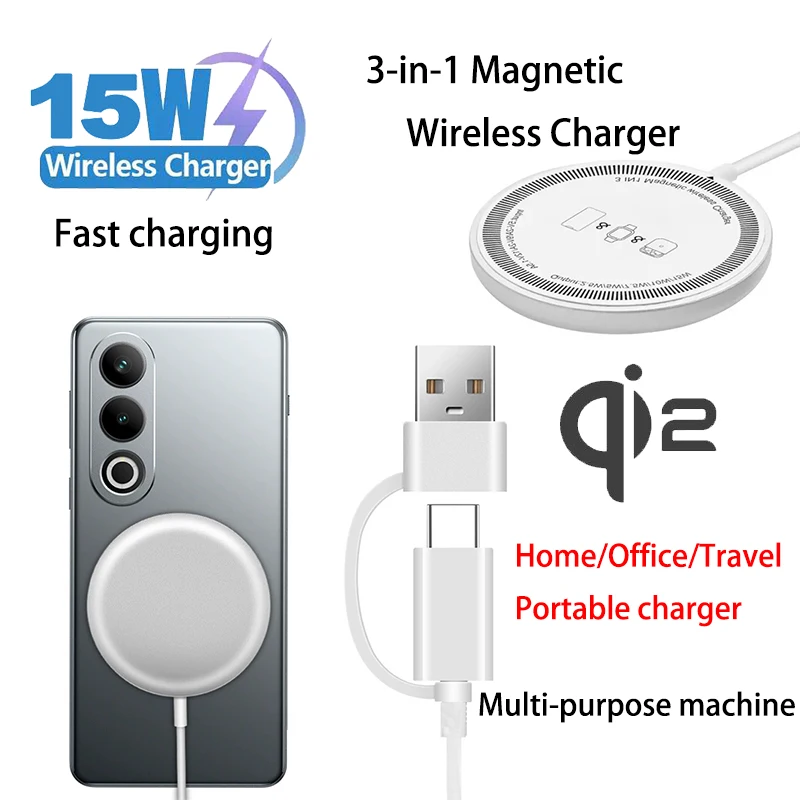 Mini Portable Qi2 M… - image