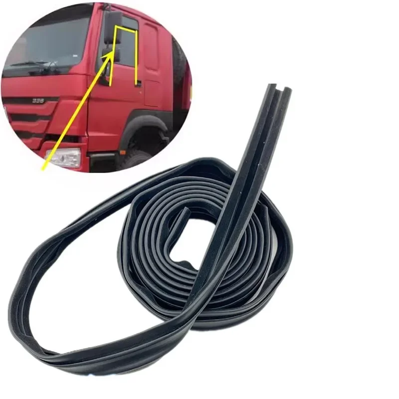 

For CNHTC SINOTRUK HOWO 380 336 Sealing Strip Sliding Groove WG1642330015 Door Glass Lifting Window Guide Rail Dust Rubber Skin