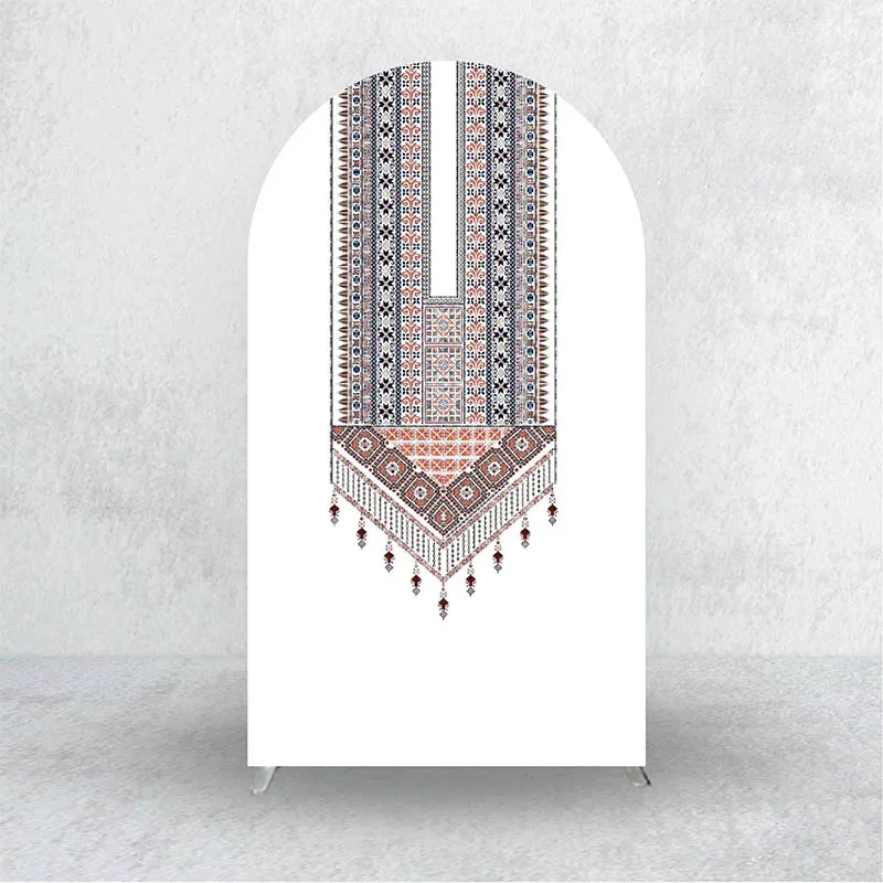 Mehofond Boho غطاء خلفية مقوس مخصص للأطفال لوازم حفلات أعياد الميلاد استحمام الطفل التصوير خلفية كيارا الديكور