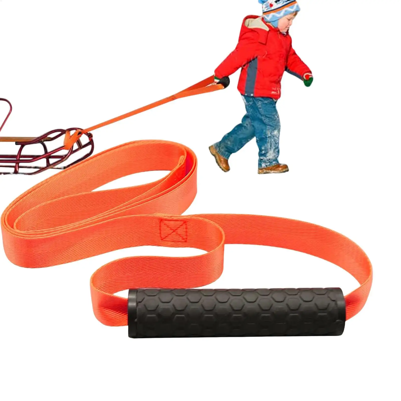 Hunting Rope Deer Pull Rope Multi-Purpose Folding Pulling Strap for Field Dressing Tools Heavy Boxes Luggage Wild Boar Trees