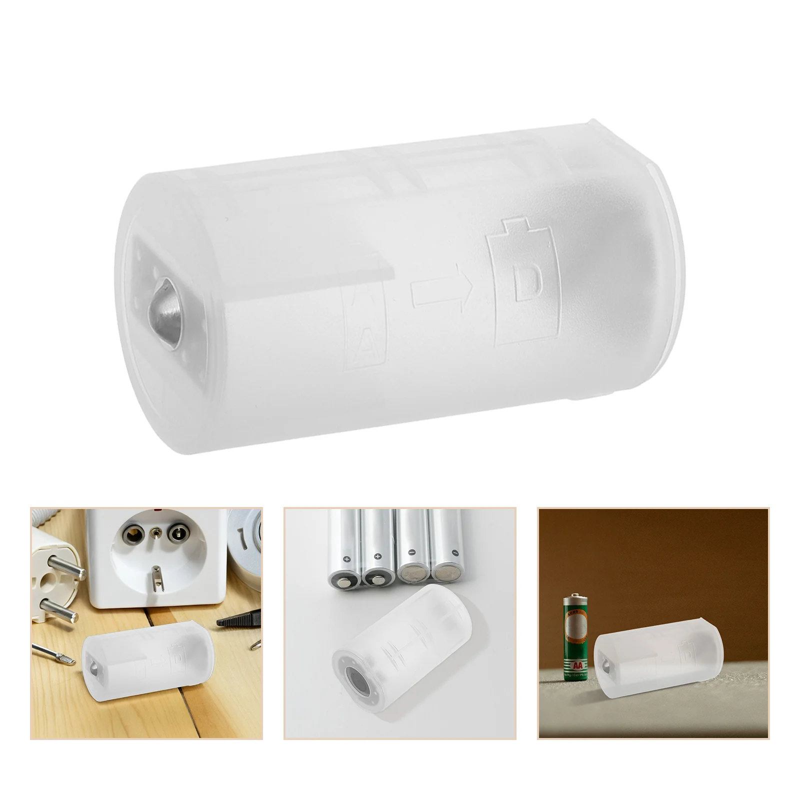 

4Pcs Plastic Adapter Tool Conversion Tubes Durable Construction Simple Install Ideal for Household and Professional