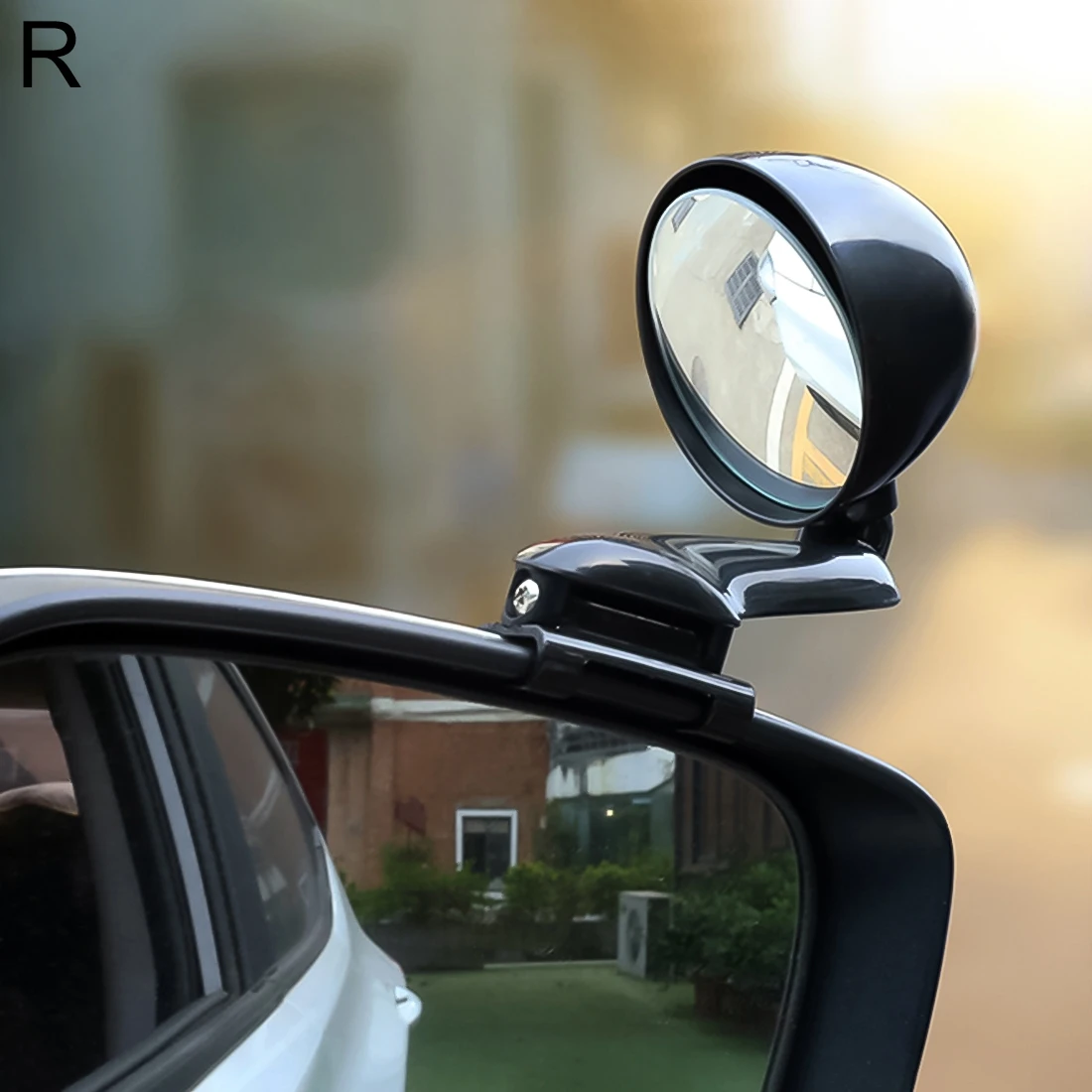 -095 Auxiliary Rear View Mirror Car Adjustable Blind Spot Mirror Wide Angle Auxiliary Rear View Side Mirror for Right Mirror