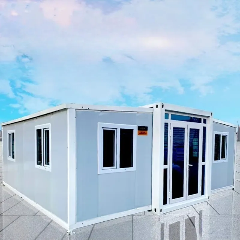 منزل حاوية جاهز قابل للتوسيع عالي الجودة 20 قدم 40 قدم فاخر 3 غرف نوم وحدات قابلة للطي فيلا منزلية قابلة للفصل