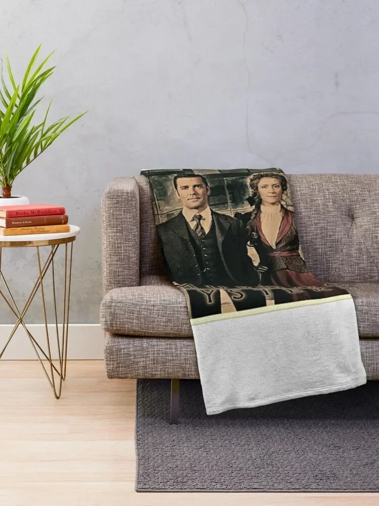 Murdoch Mysteries Dramatic Print Throw Blanket Thermal Picnic manga christmas gifts Blankets