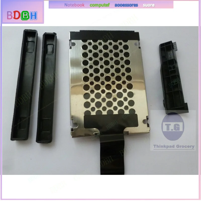 Hard Drive Cover +Caddy+Rails+Screws For IBM/For Lenovo For Thinkpad T410 T410i 14