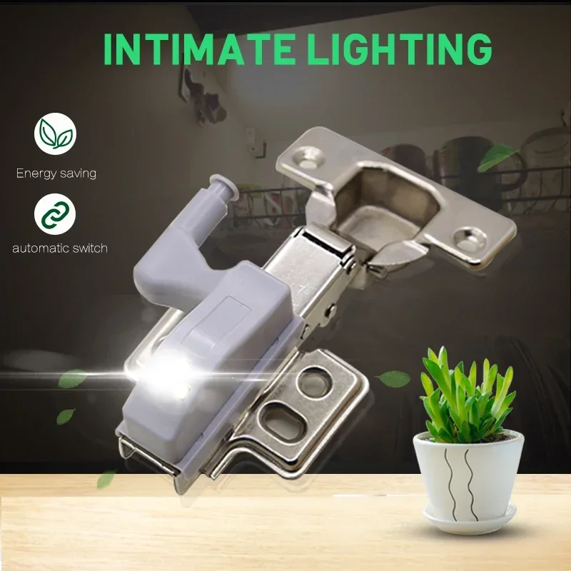 Goodland-luz LED para debajo del Armario, Sensor de luz Universal para Armario, lámpara de bisagra interior para Armario, cocina