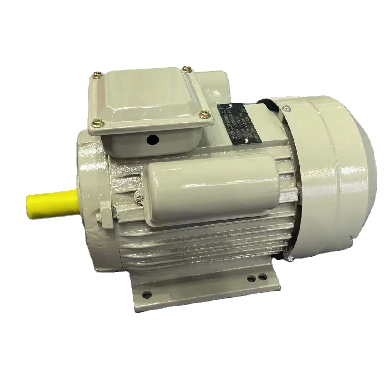 Single-phase Capacitor Motor 100% Copper Flame Size 3 1-ph YL Aluminum Shell
