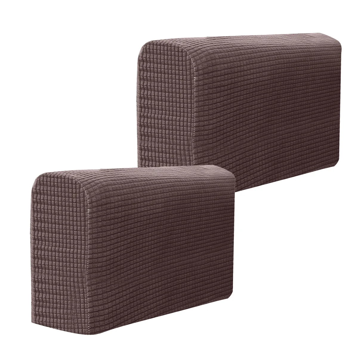 

2pcs Sofa Armrest Cover Comfortable Premium Material Anti Slip Protectors Home Office Furniture Decor