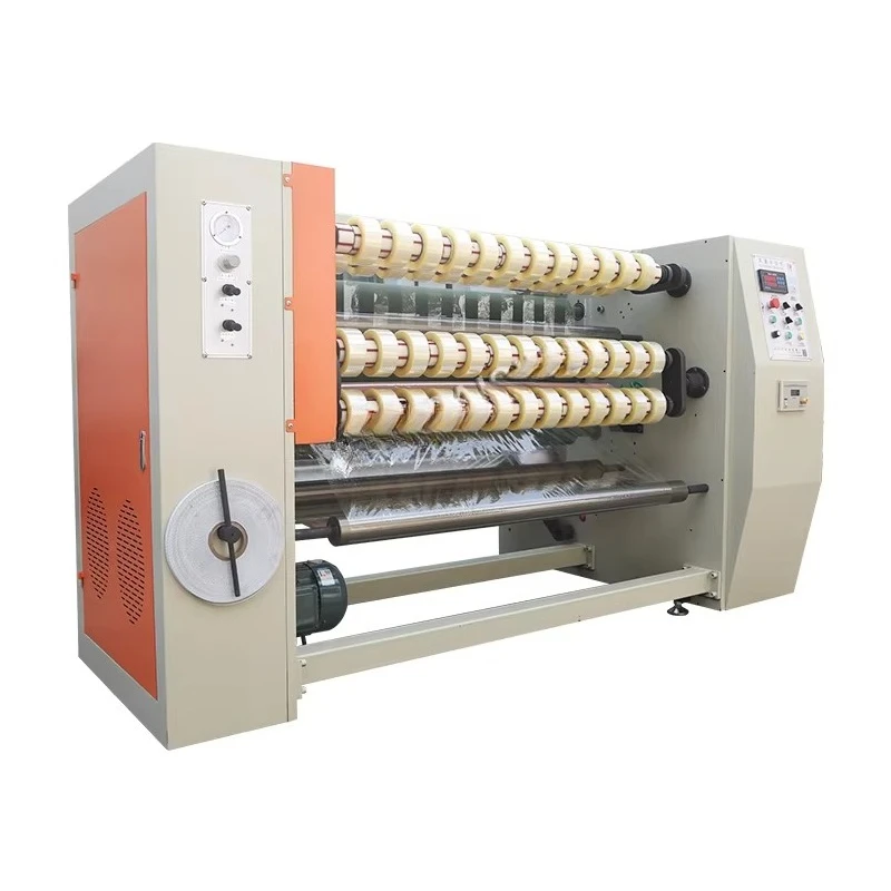 Automatic Adhesive Bopp Tape Roll Slitting Machine Adhesive Tape Slitting and Rewinding Machine