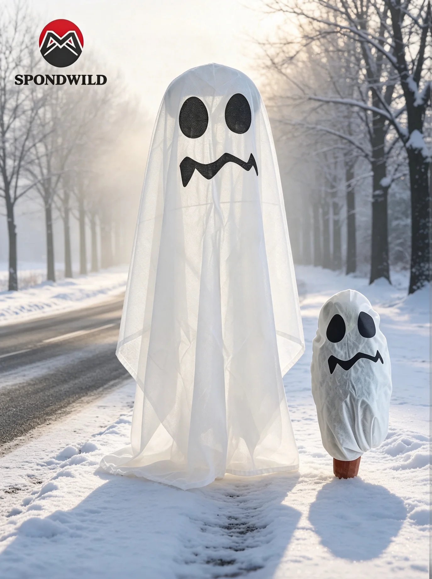 Non-woven Fabric Plant Frost Covers 110 x 90cm with Zipper and Drawstring for Winter Protection Suitable for Outdoor Plants