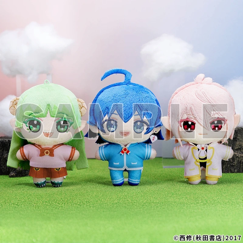 

100% официальная плюшевая игрушка Q-версии с аниме-подвеской Suzuki Iruma Asmodeus Alice Valac Clara, милые пальмовые куклы, детские подарочные игрушки
