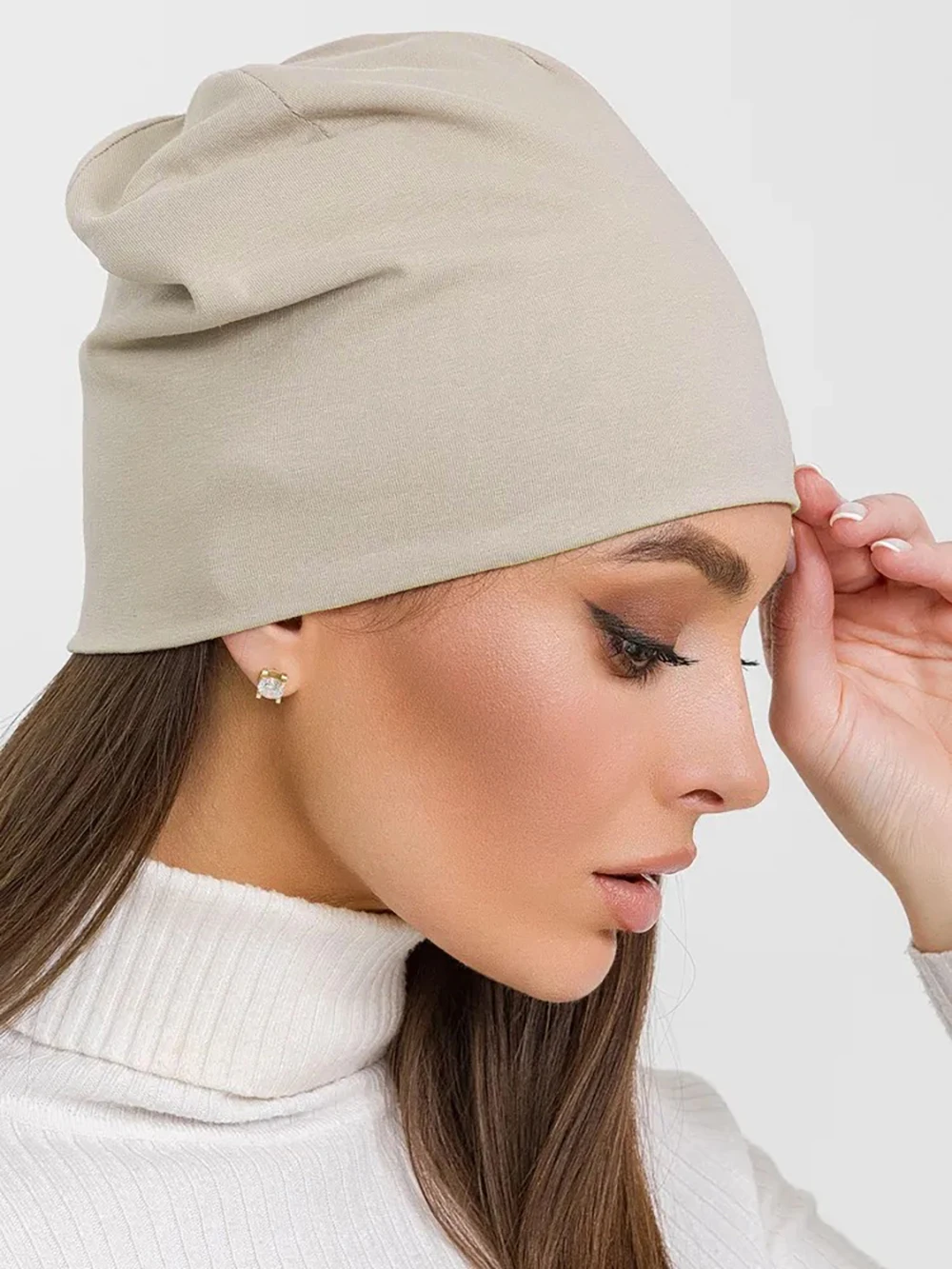 Weiche, leichte, schweißableitende Beanie-Mütze für Damen und Herren, Frühling, Sommer, Outdoor, Yoga, Laufen, Gehen, Workout, Sport – Detail 12