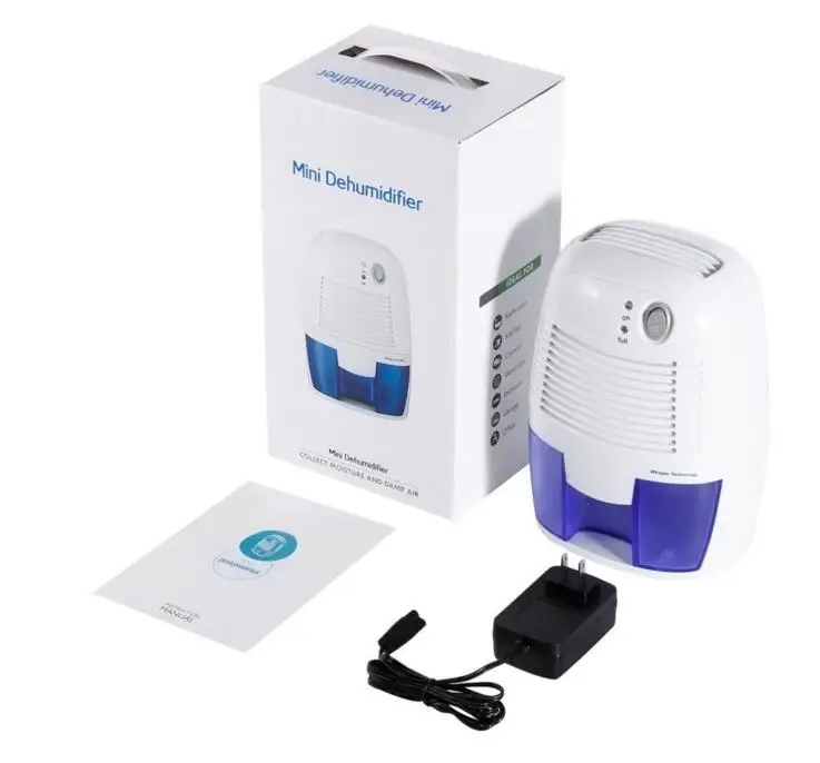 Мини-осушитель, бытовой бесшумный осушитель, сушильная машина для гардероба, бесшумная сушилка для подвала с резервуаром 500 мл