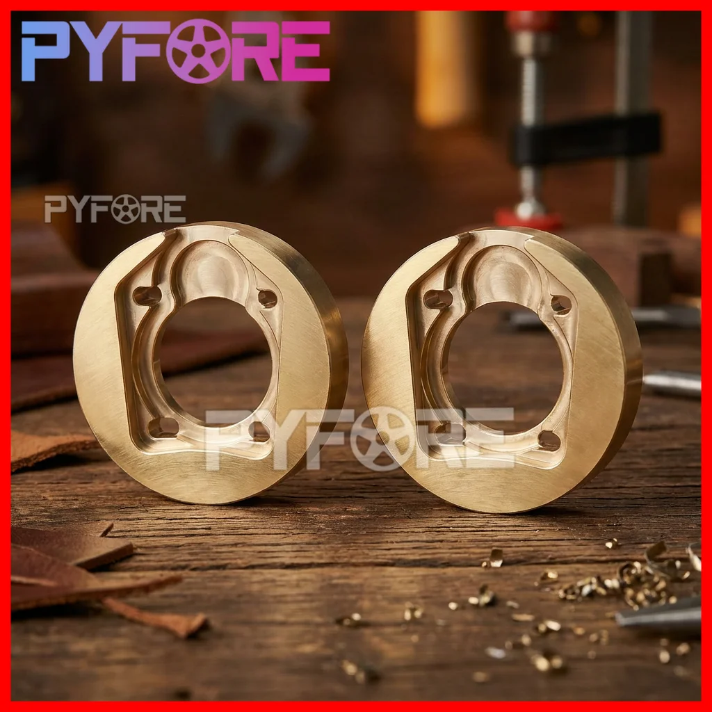 

MJX H8H 1/8 Scale RC Car Brass Counterweight – Upgrade Weight for Improved Stability