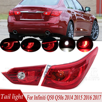 Tail Light Rear Brake Lamp Turn Signal Light Tail Lamp Assembly For Infiniti Q50 Q50s 2014 2015 2016 2017 265504HB0B 265504HB0A