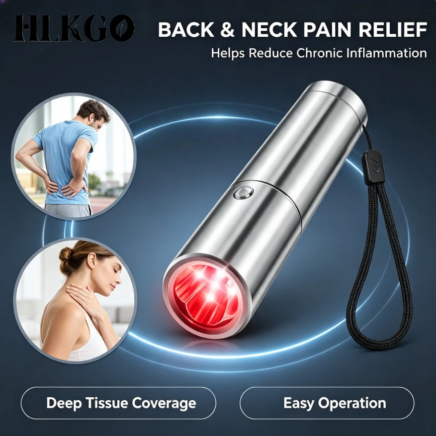 Mini therapy Device Pen Led Red Light Phototherapy Therapy Wavelength Near Infrared Lamp Handheld Physiotherapy Torch Pain Relif