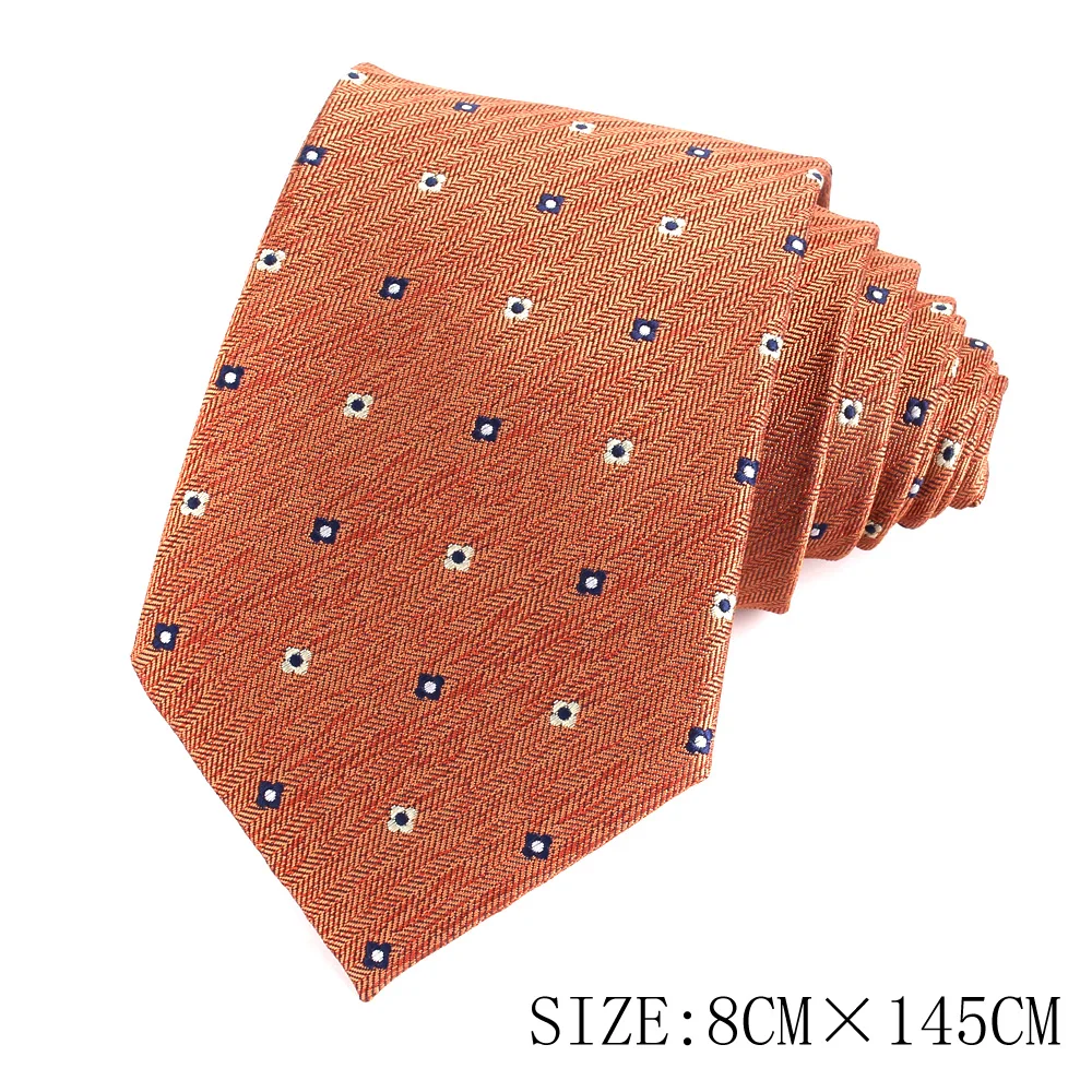 Classic Dots Ties  For Men Women Stripe Necktie For Groomsmen Suits Men\'s Tie For Wedding Striped Neckties For Gifts Gravatas