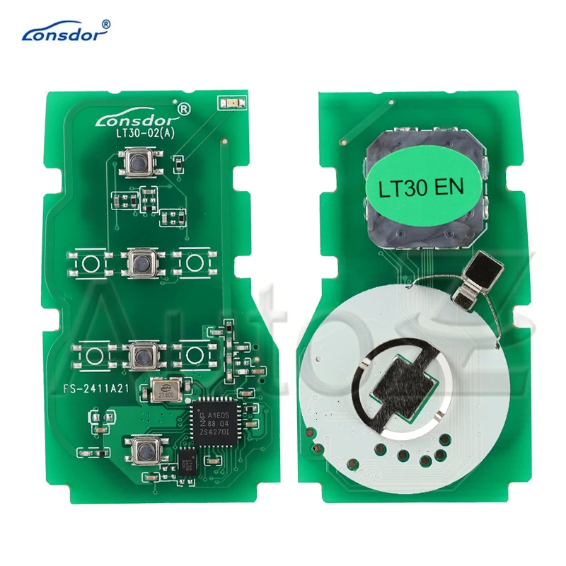 Lonsdor 도요타용 LT30-02 스마트 키 포브 PCB 4A 범용 지지대 보드, KH100 + K518 시리즈, 2561, 1320, 2550, 0110/2000