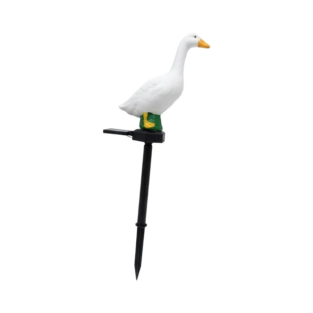 for Solar Powered Bird Solar Goose Lamp Automatic Night Lighting Weather Resistant Material Energy Efficient Solution