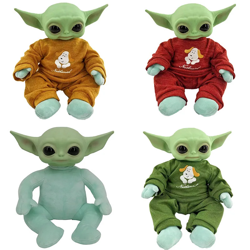 Special OfferDisney Star Wars Baby Yoda Wear Clothes Plush Doll Action Figure Anime Toy Yoda Toy GiftsFigure Frenzy  in stock view 3