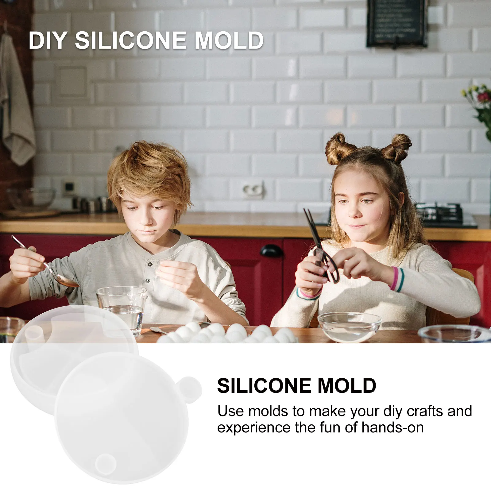 

6pcs Silicone Jewelry Box Casting Mold Set Flexible Epoxy Resin Diy Tools Durable Reusable Craft Accessories For Holiday Gift