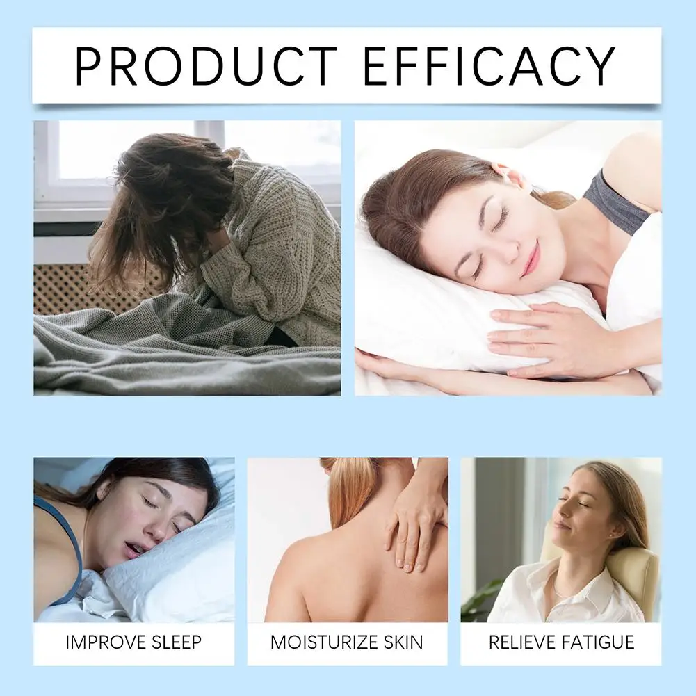 60ml 100% Pure Magnesium Oil Spray Non-GMO Relieve Muscle Body Pain Smoothes&Softens Skin For Better Sleep Quality