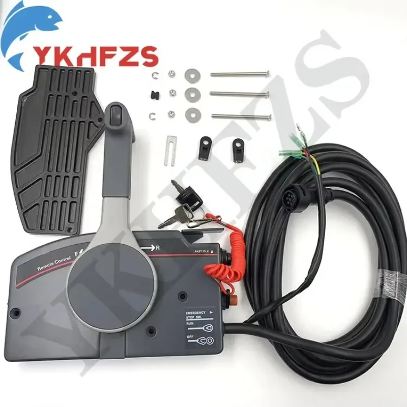 

Блок дистанционного управления в сборе 703-48230-14 для подвесного двигателя YAMAHA, 7-контактный PULL для открытия